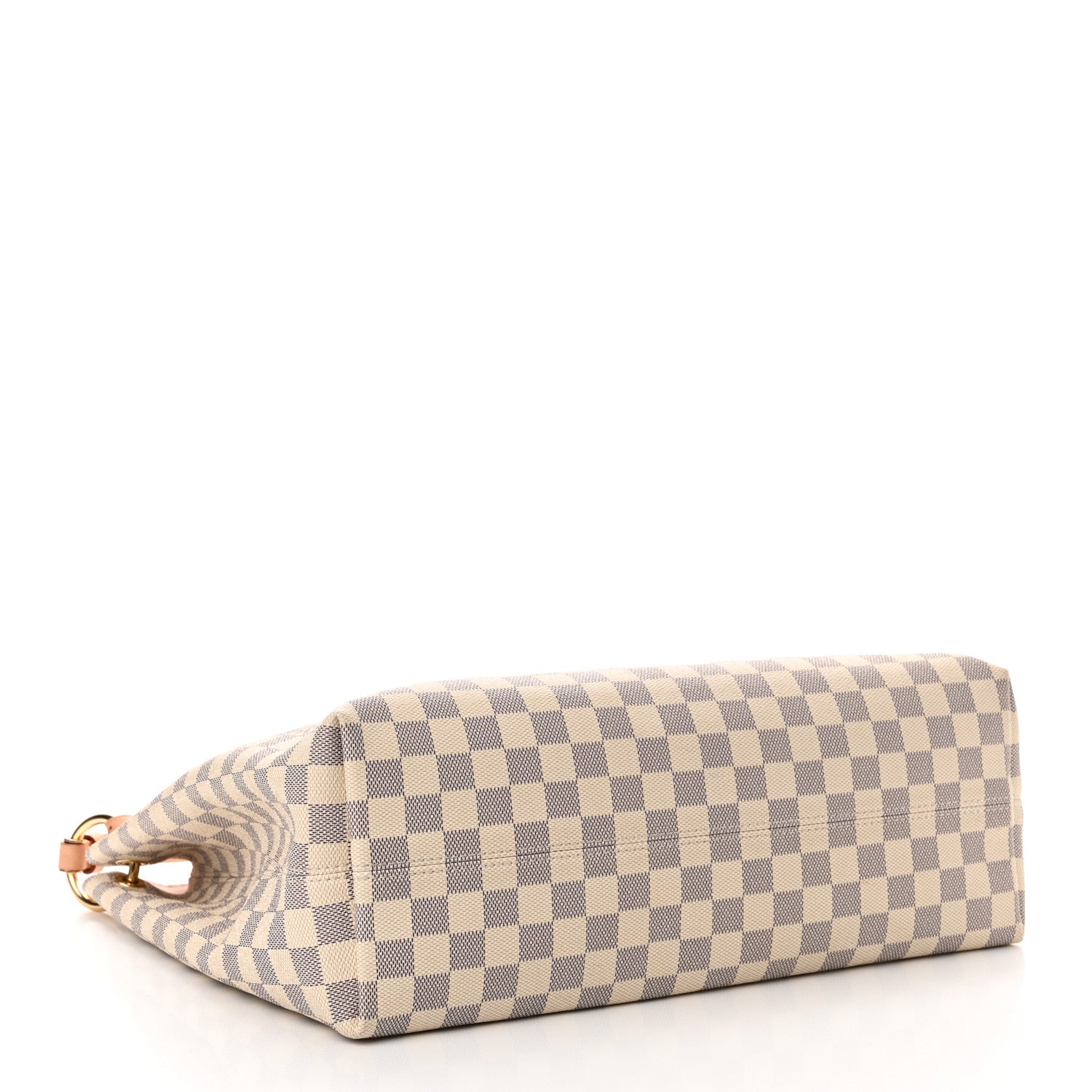 Louis Vuitton Damier Azur Graceful MM Rose Ballerine 4 of 13