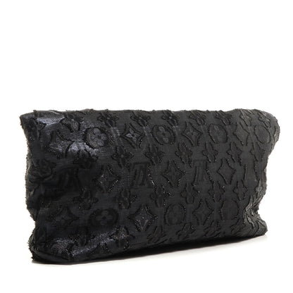 Louis Vuitton Lurex Quilted Monogram Altair Clutch Black 4 of 8