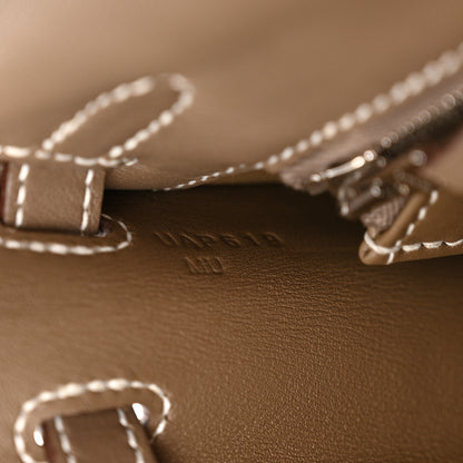 Hermes Swift Kelly Padded Sellier 25 Etoupe 7 of 11