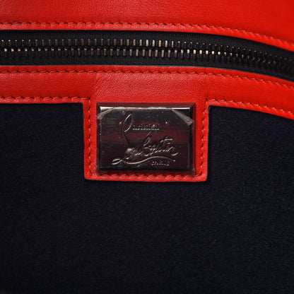 Christian Louboutin Canvas Calfskin Bagdamon Duffle Black 6 of 8
