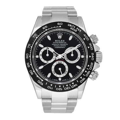 Rolex Stainless Steel 40mm Oyster Perpetual Cosmograph Daytona Watch Black 116500LN 1 of 4