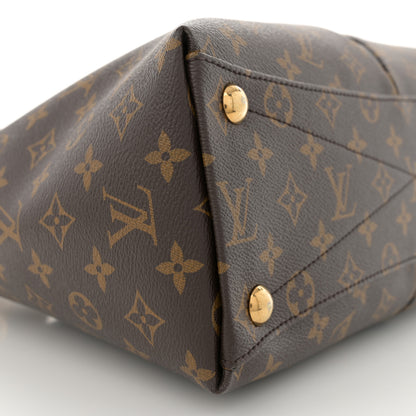 Louis Vuitton Monogram V Tote MM Black 8 of 11