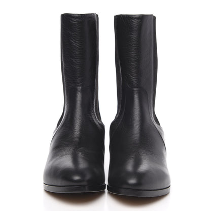 Chanel Calfskin Elastic Short Boots 35.5 Black 2 of 9