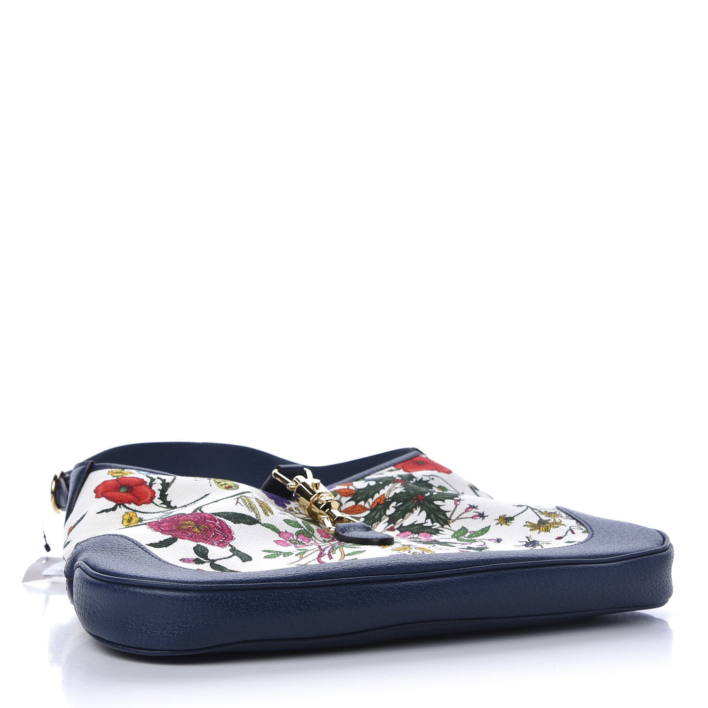 Canvas Flora Medium Jackie Hobo Blue Agata