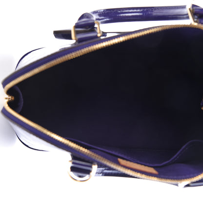 Louis Vuitton Vernis Alma PM Blueberry 5 of 11