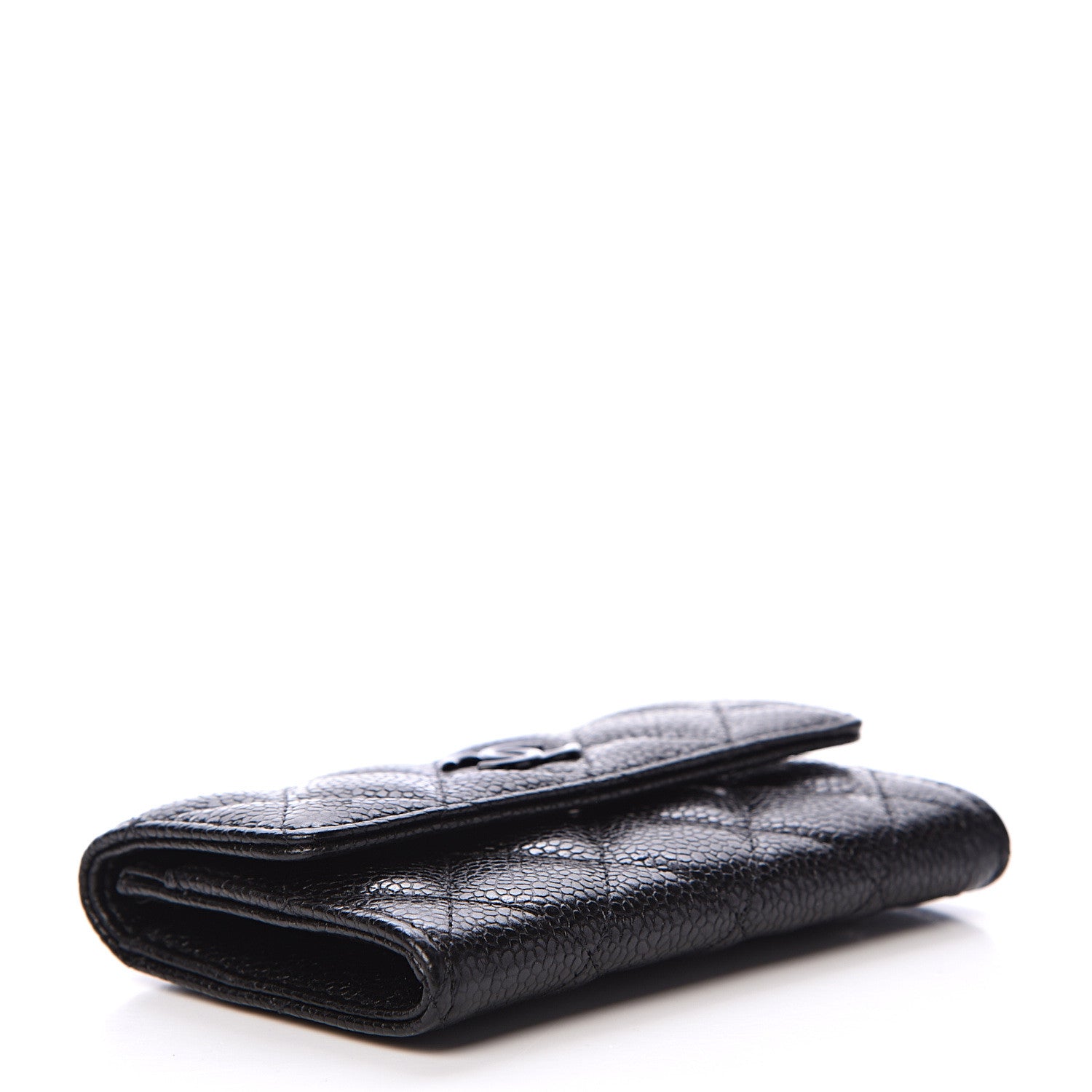 Chanel Caviar Quilted Incognito Flap Card Holder Black 3 of 9