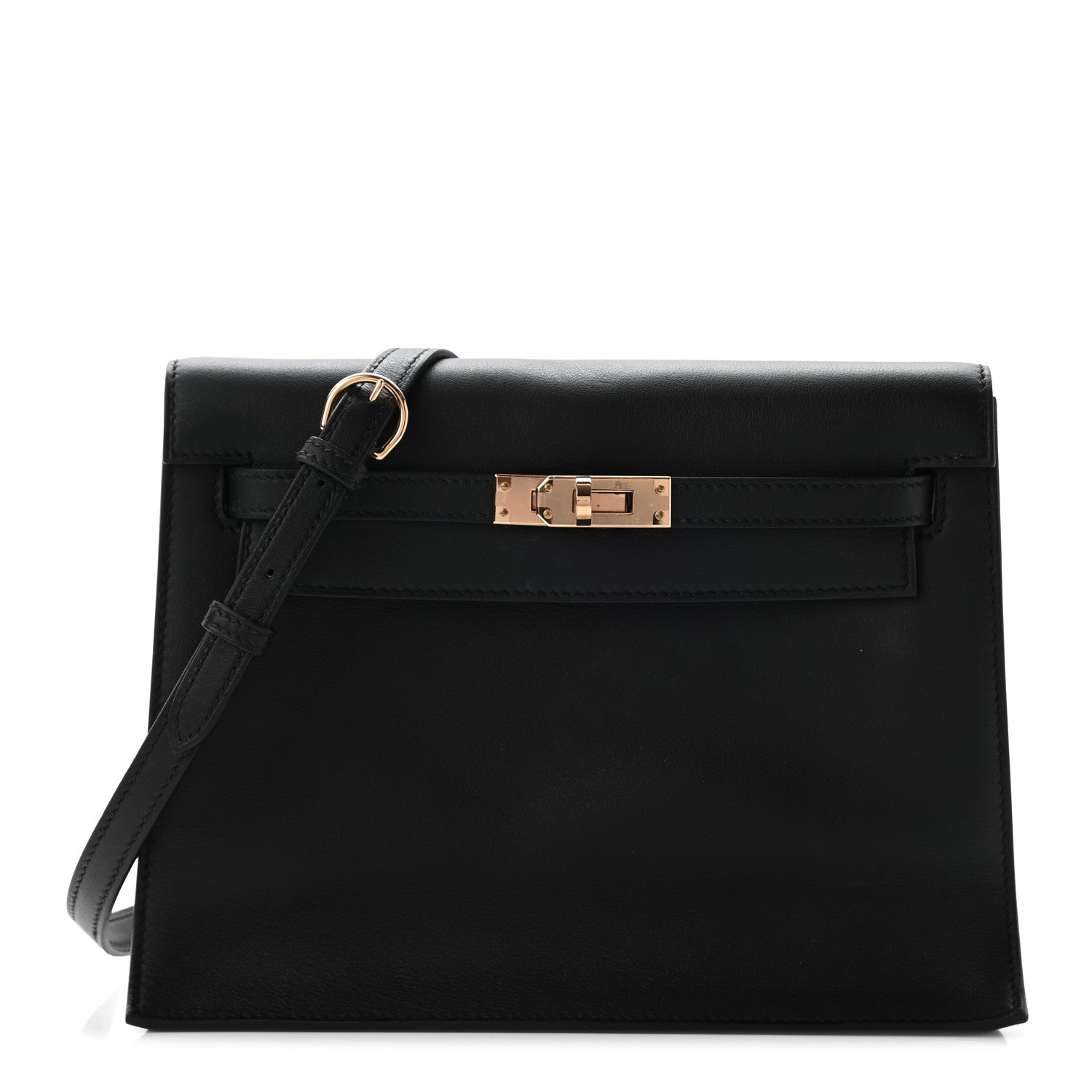 Hermes Swift Kelly Danse II Belt Bag Black 1 of 14