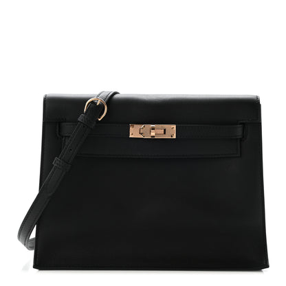 Hermes Swift Kelly Danse II Belt Bag Black 1 of 14