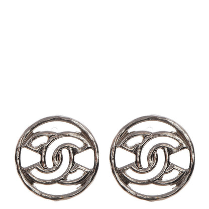Chanel CC Earrings Gold 1 of 5