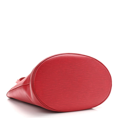 Louis Vuitton Epi Petit Bucket 23 Rouge 4 of 17