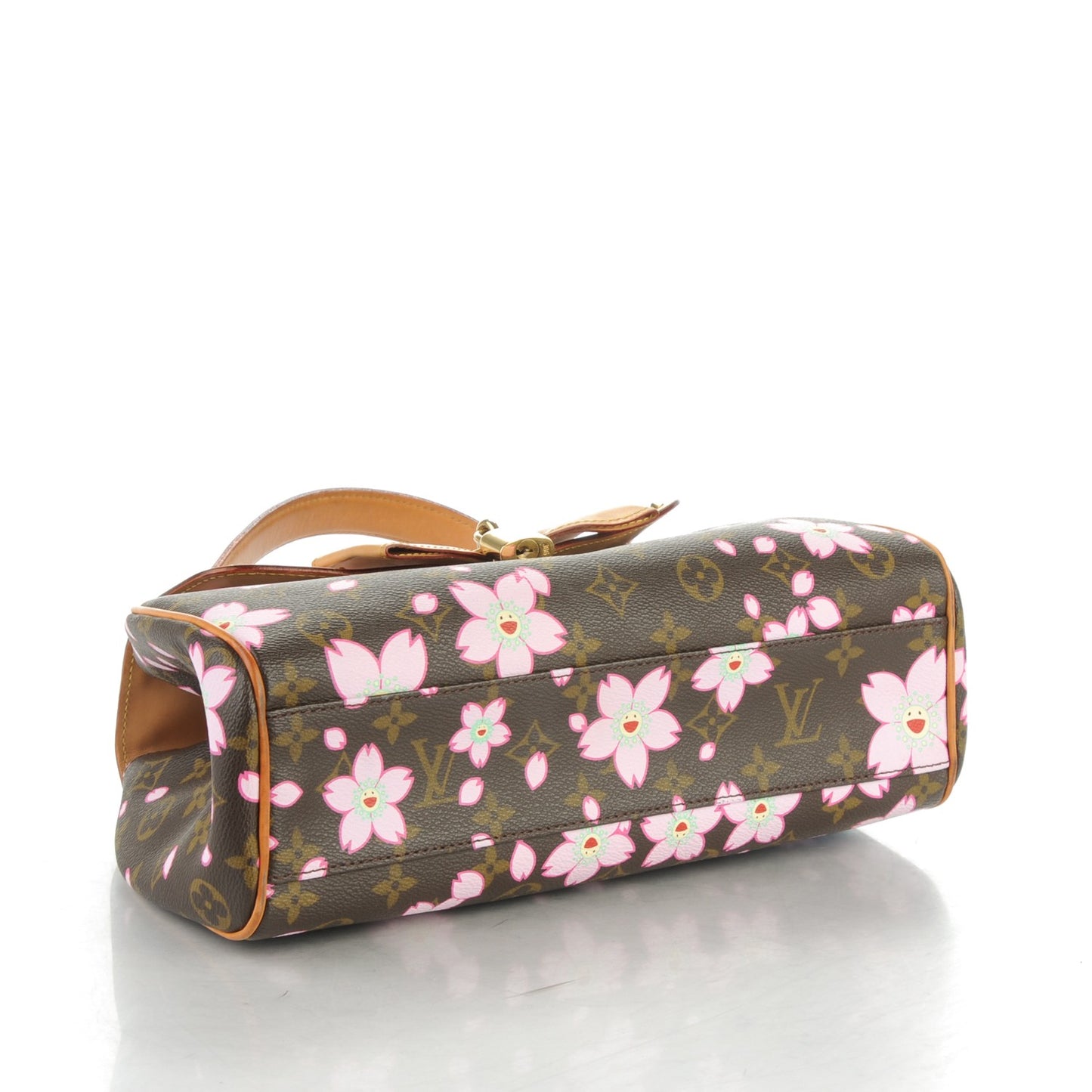 Monogram Cherry Blossom Sac Retro Bag Brown