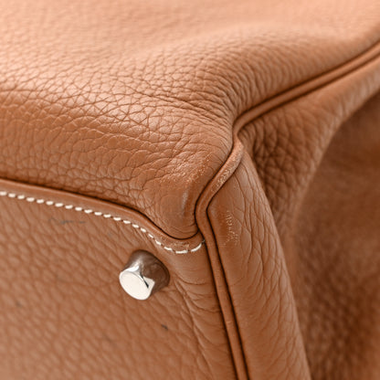 Hermes Taurillon Clemence Kelly Retourne 35 Gold 11 of 19