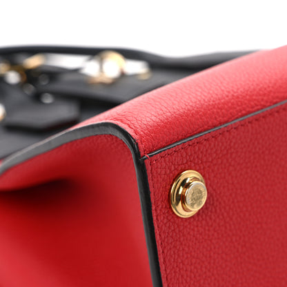Louis Vuitton Taurillon City Steamer PM Black Rouge 10 of 13