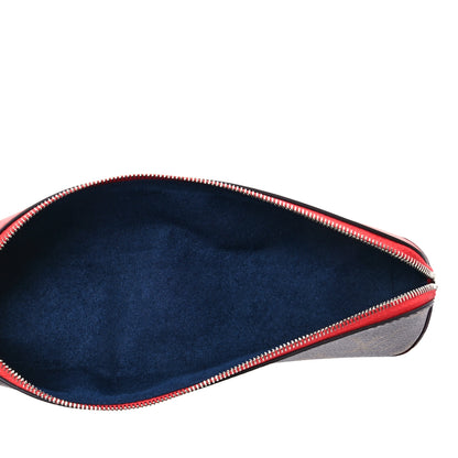 Louis Vuitton Monogram Elizabeth Pencil Pouch Red 5 of 7
