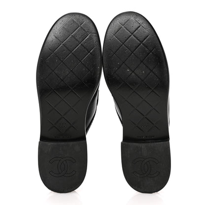 Chanel Lambskin Quilted CC Turnlock Mules 36 Black 6 of 12