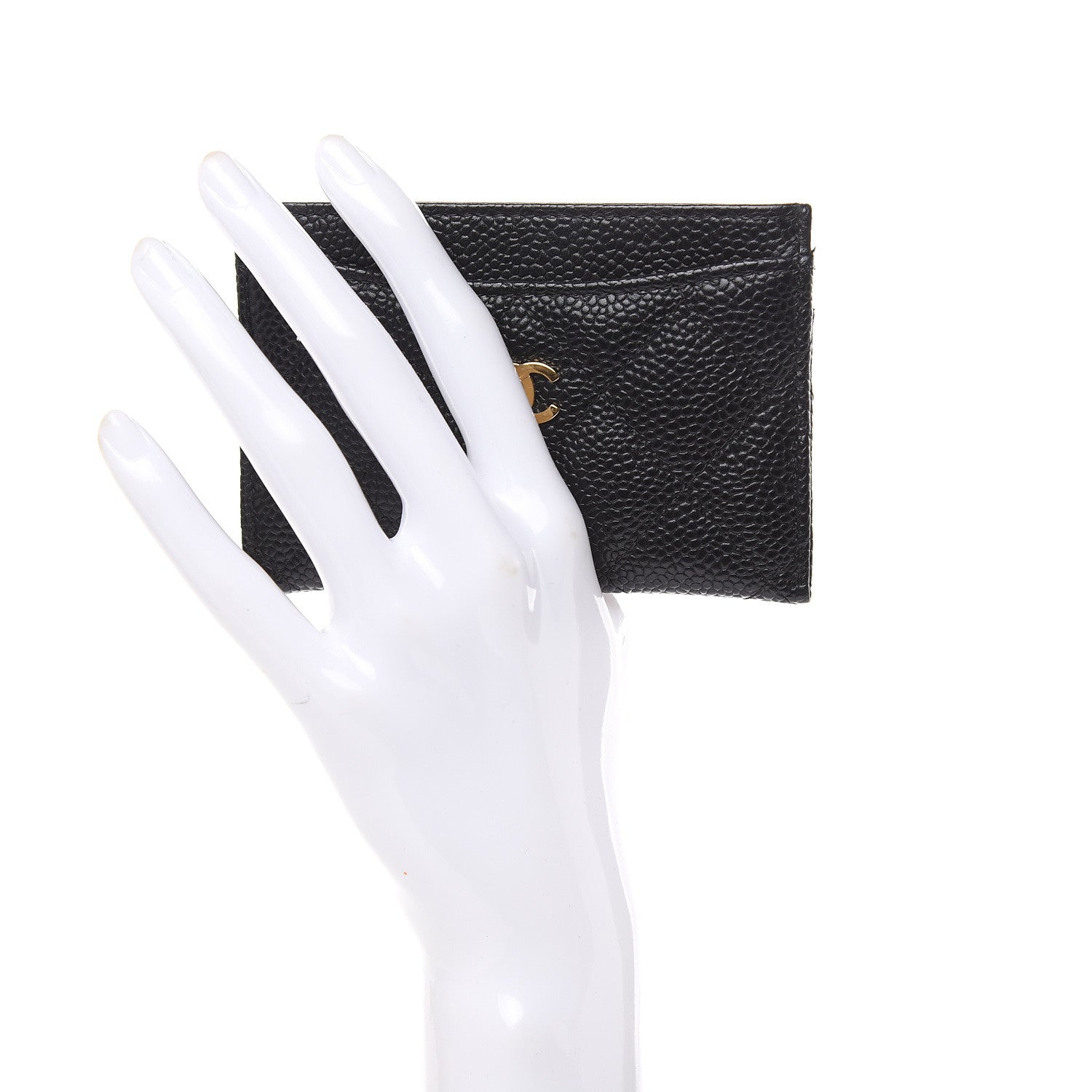 Chanel Caviar Quilted Card Holder Black 2 of 9