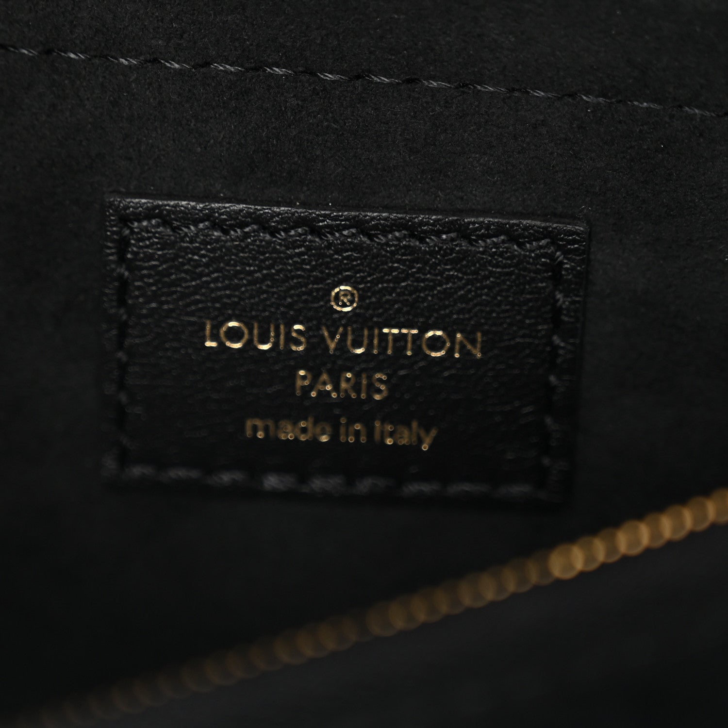 Louis Vuitton Calfskin LV New Wave Chain Bag Black 5 of 8
