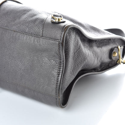 Balenciaga Pearlescent Goatskin Classic Gold Hardware City Bronze 9 of 9