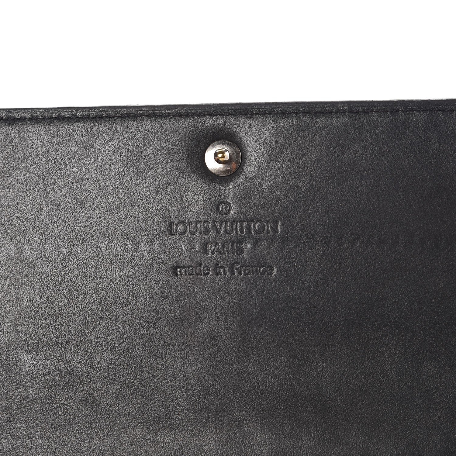 Louis Vuitton Mat Monogram Sarah Wallet Gris 6 of 14