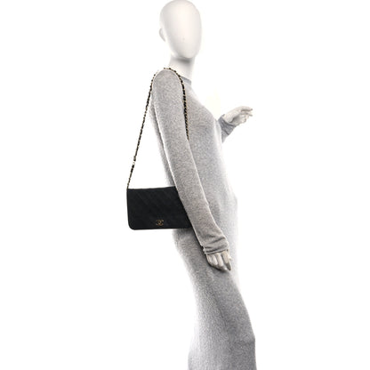 Chanel Lambskin Quilted Small Single Flap Bag Black 2 of 15
