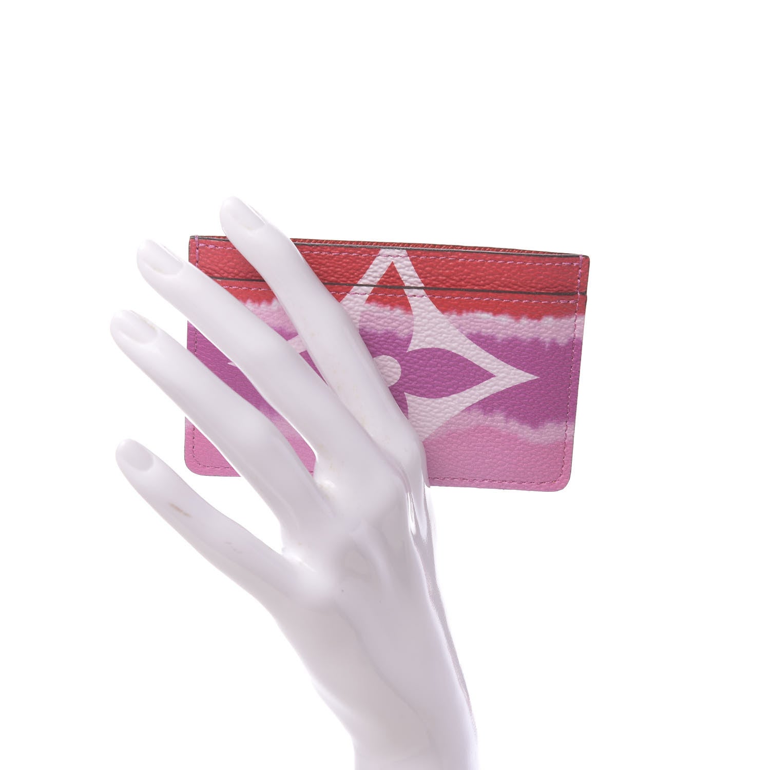 Louis Vuitton Monogram Escale Card Holder Rouge 2 of 6
