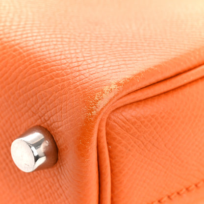 Hermes Epsom Sac En Vie 26 Orange 11 of 14