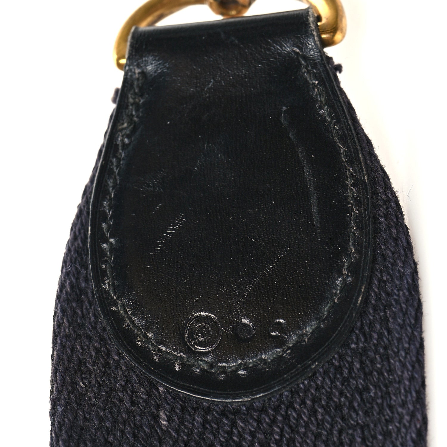 Hermes Toile Box Shoulder Strap Black 5 of 5