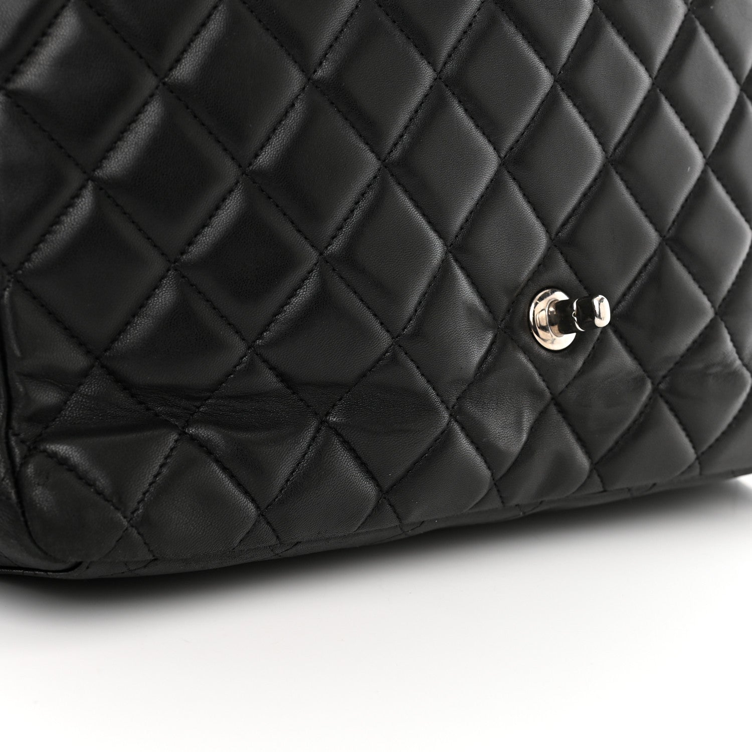 Chanel Lambskin Quilted Maxi Single Flap Black 13 of 13