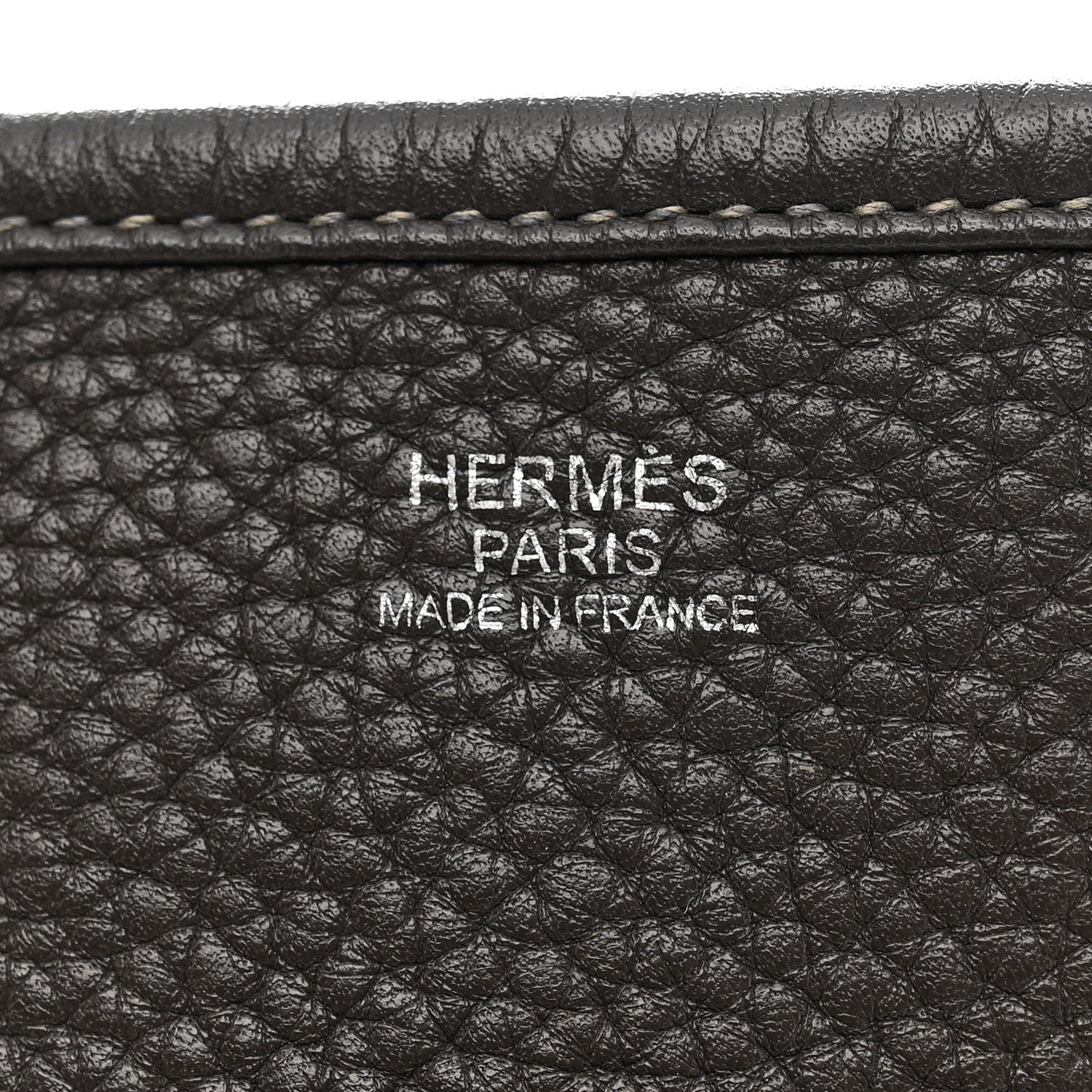 Hermes Taurillon Clemence EVELYNE III GM Graphite 5 of 10
