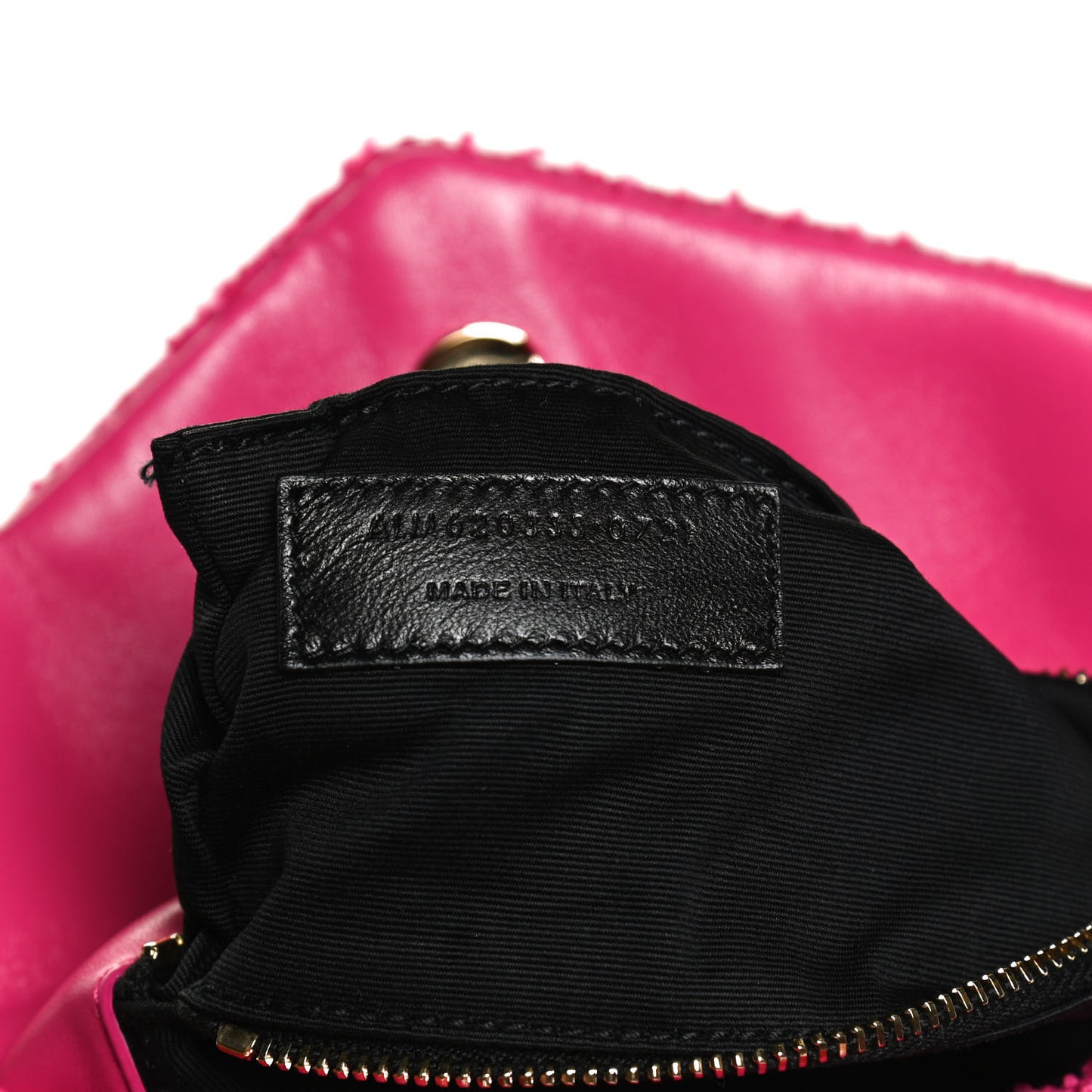 Boucle Tweed Quilted Toy Loulou Puffer Monogram Chain Satchel Magenta