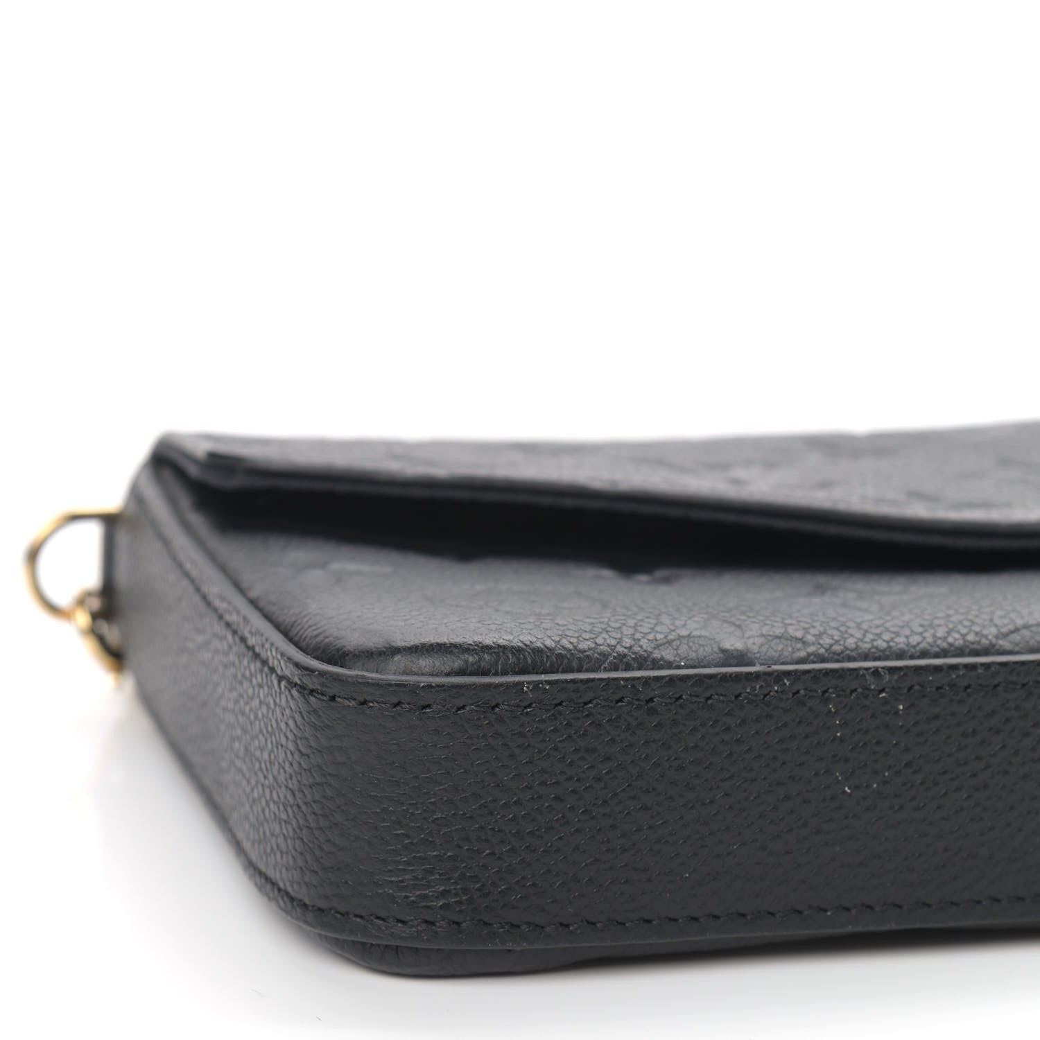 Louis Vuitton Empreinte Pochette Felicie Chain Wallet Black 9 of 13