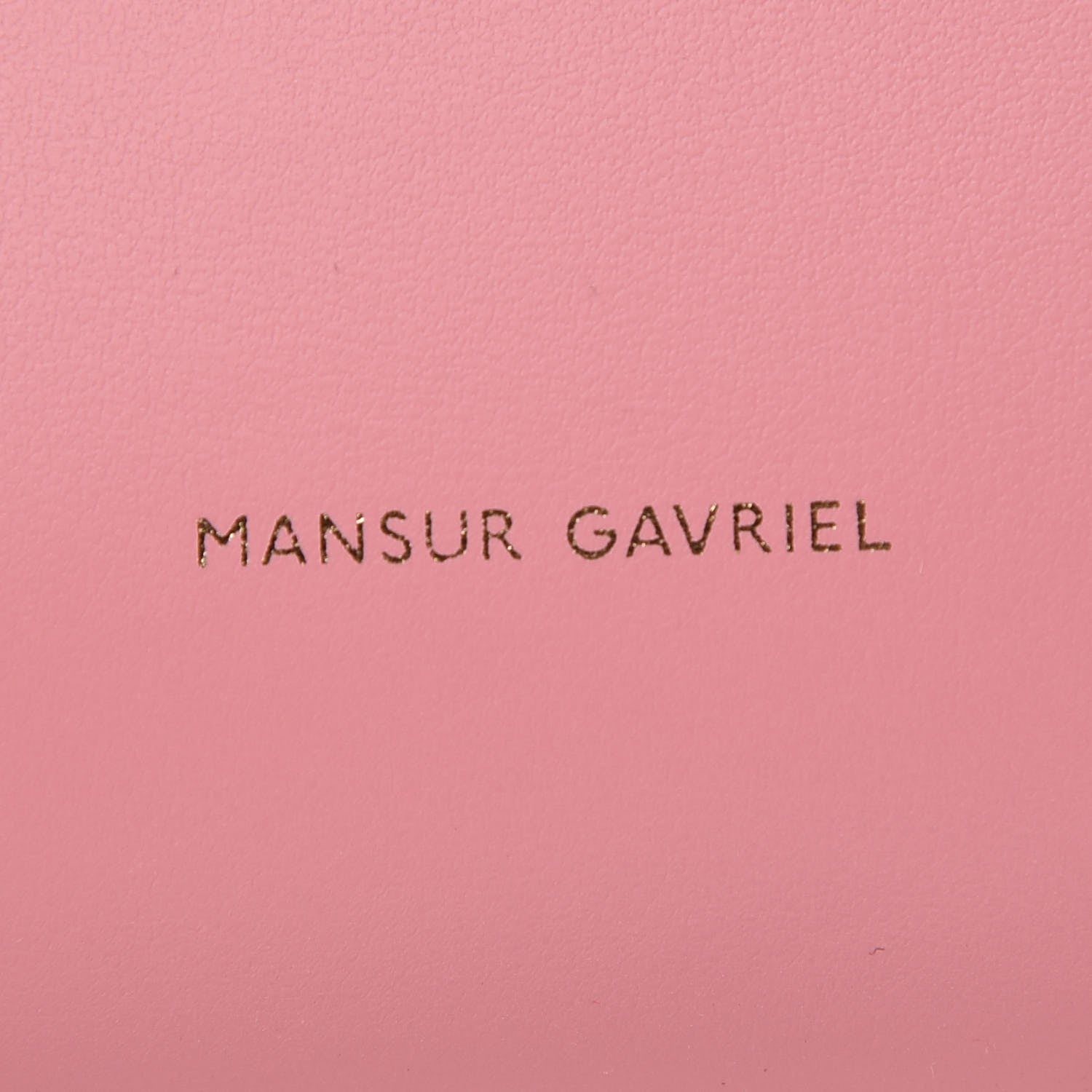 Mansur Gavriel Calfskin Mini Bucket Bag Peony 6 of 8