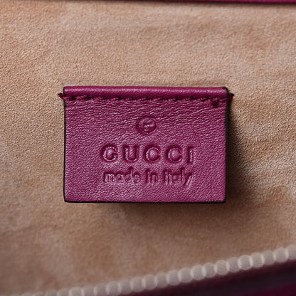 Gucci Elaphe Dragon Embroidered Medium Dionysus Shoulder Bag Violet Cyclamen Multicolor 6 of 11
