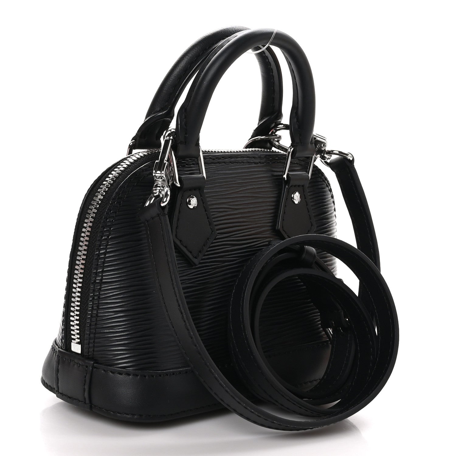 Louis Vuitton Epi Alma Nano Black 3 of 9