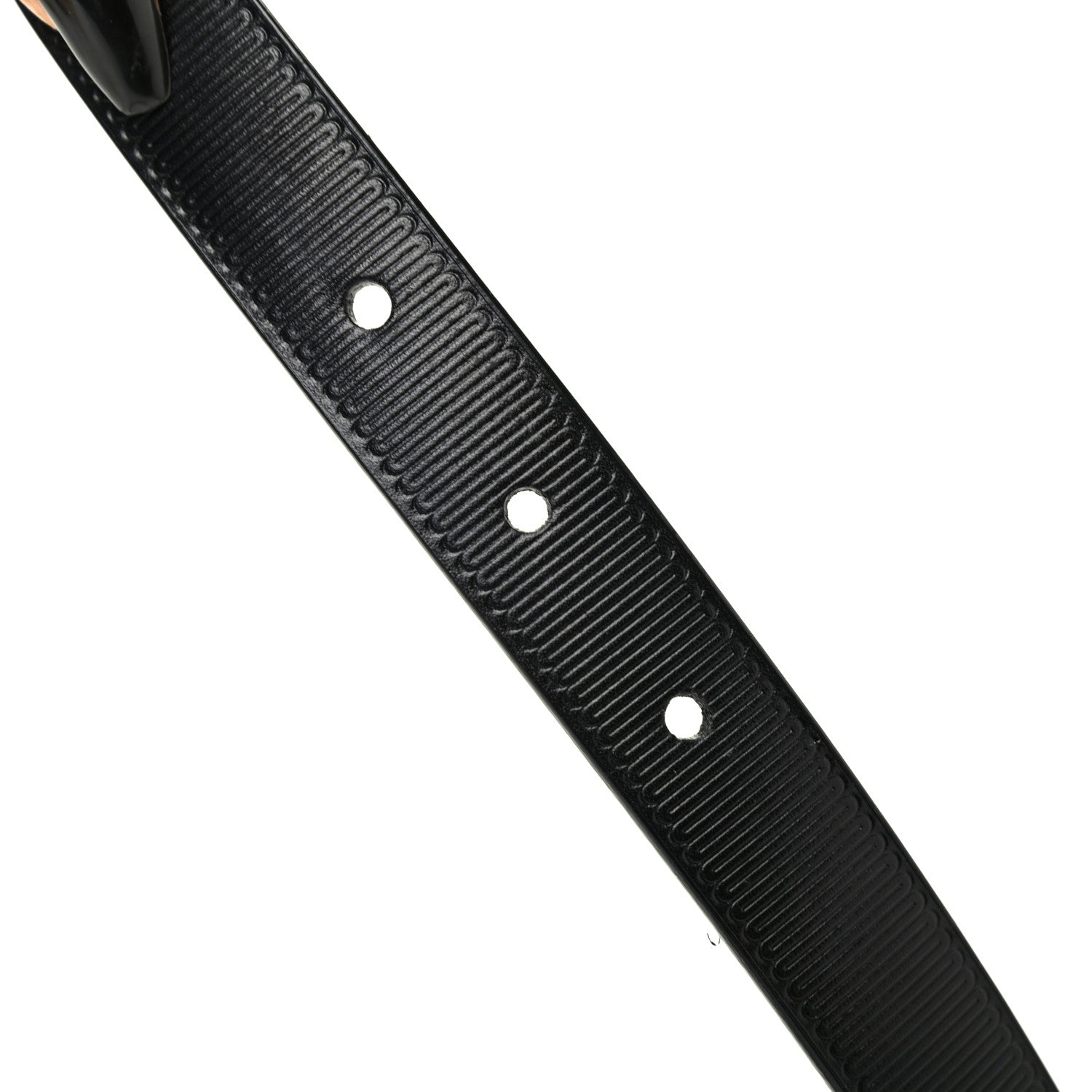 Louis Vuitton Calfskin Embossed 20MM LV Initiales Belt 80 32 Black 4 of 5