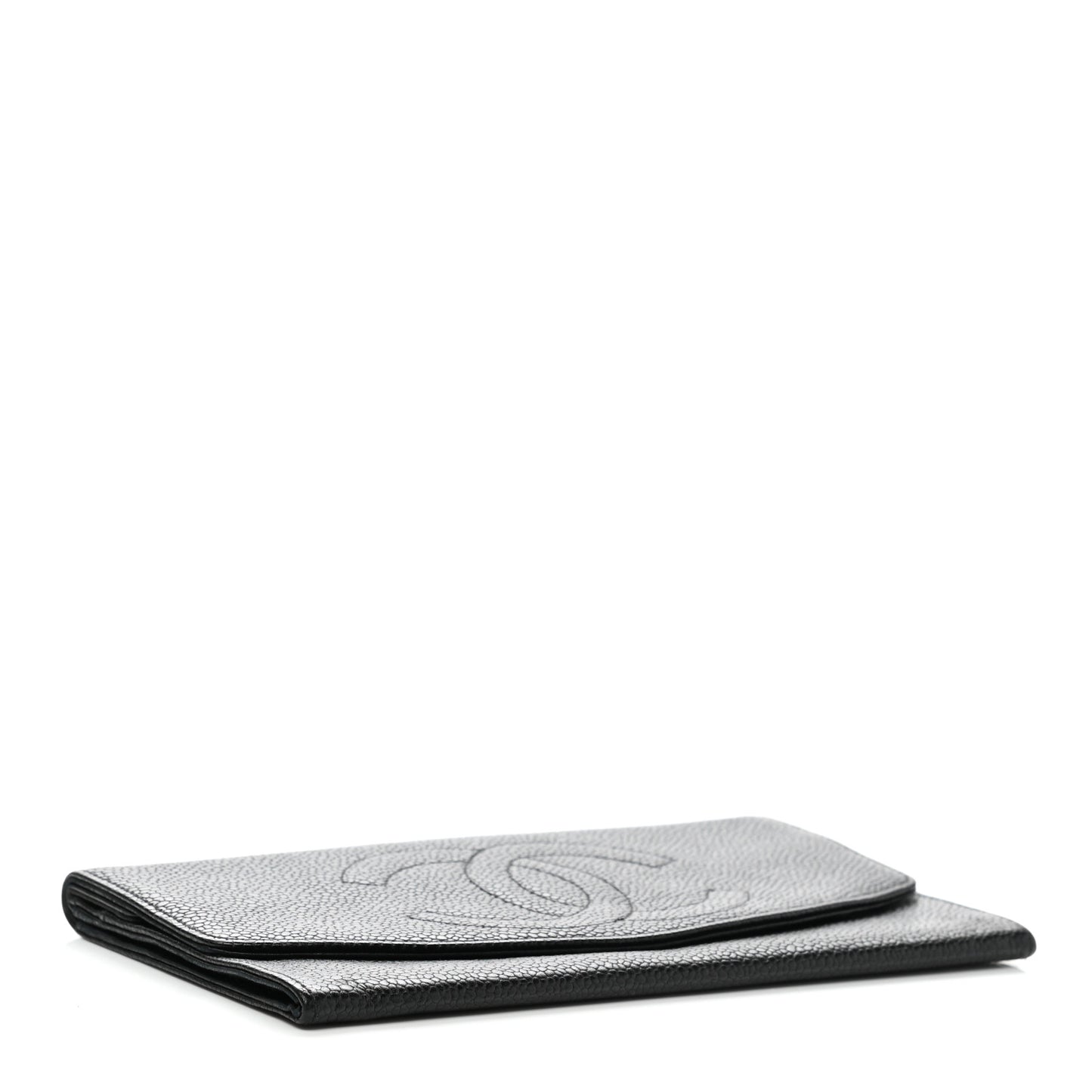 Caviar Timeless CC Yen Wallet Black