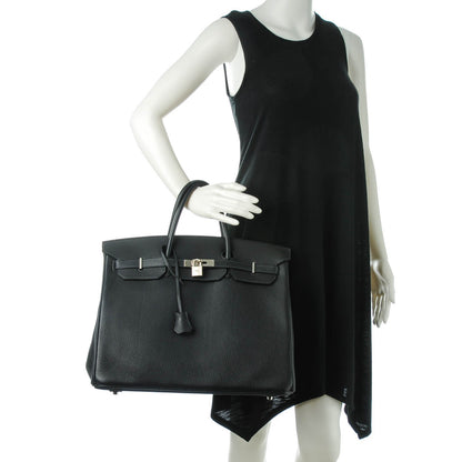 Hermes Togo Horseshoe Birkin 40 Indigo Iris 12 of 23