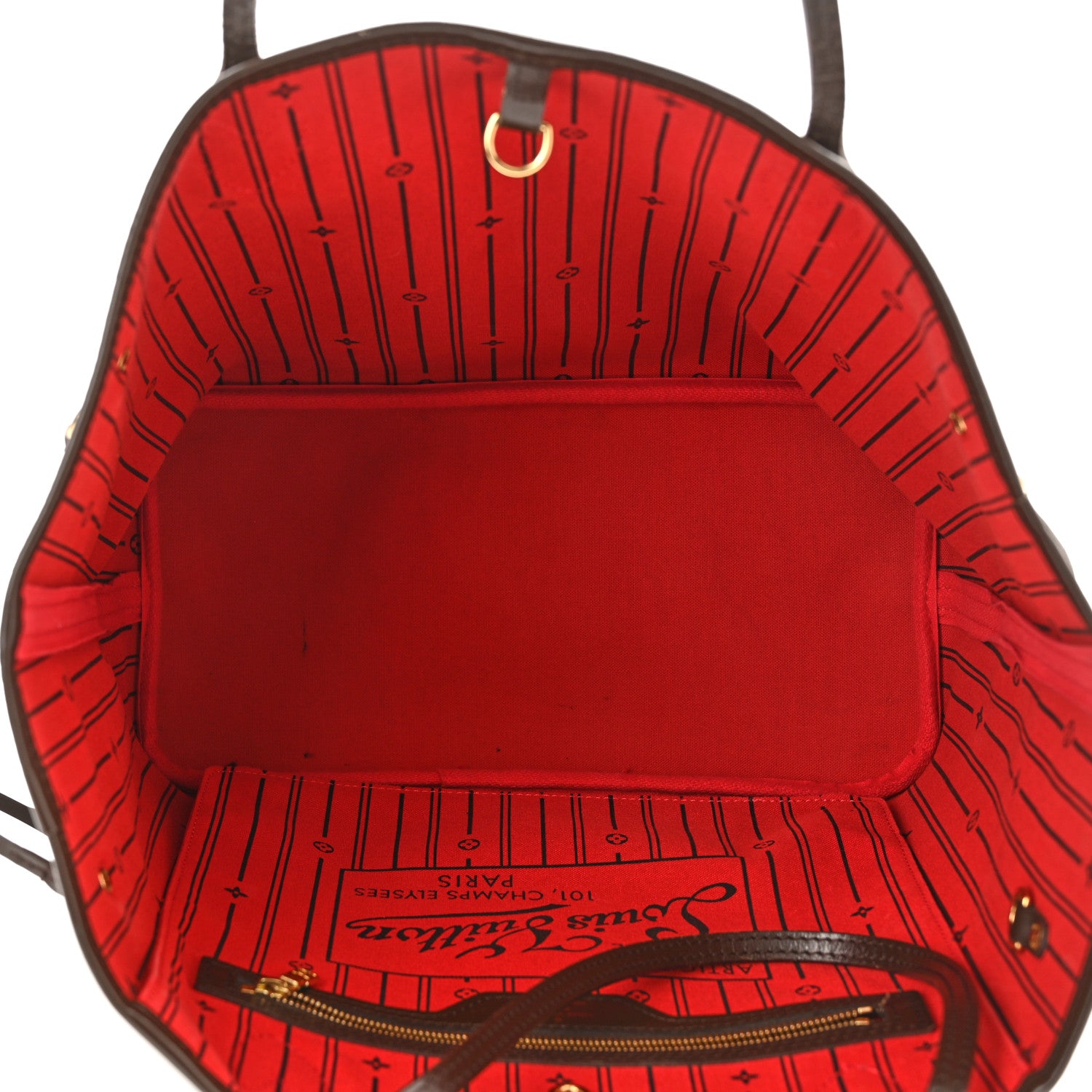 Louis Vuitton Damier Ebene Neverfull MM 5 of 14