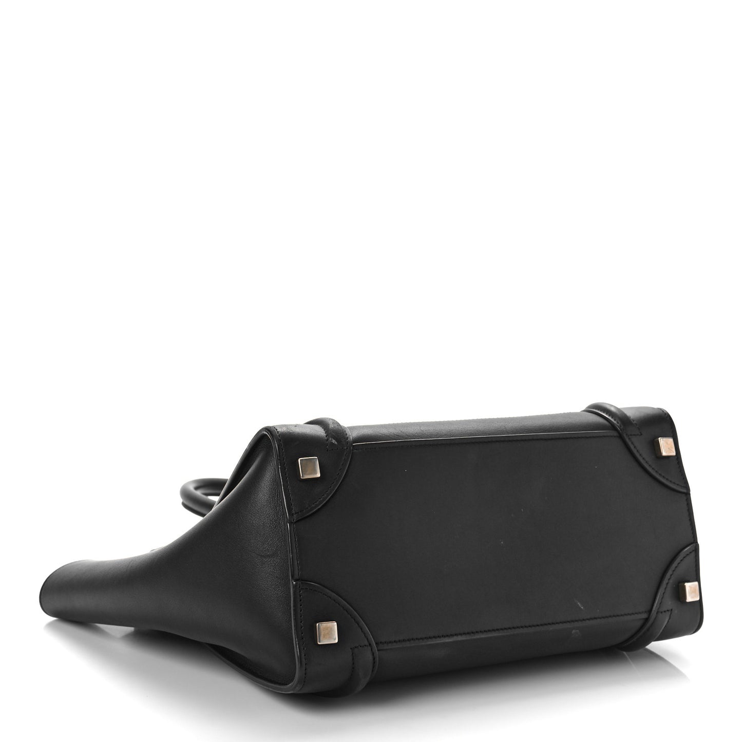 Smooth Calfskin Micro Luggage Black