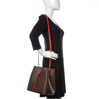 Louis Vuitton Monogram Neonoe MM Coquelicot 2 of 11