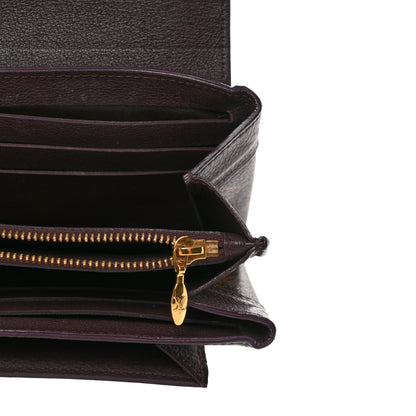Louis Vuitton Monogram Elysee Wallet Bordeaux 9 of 11