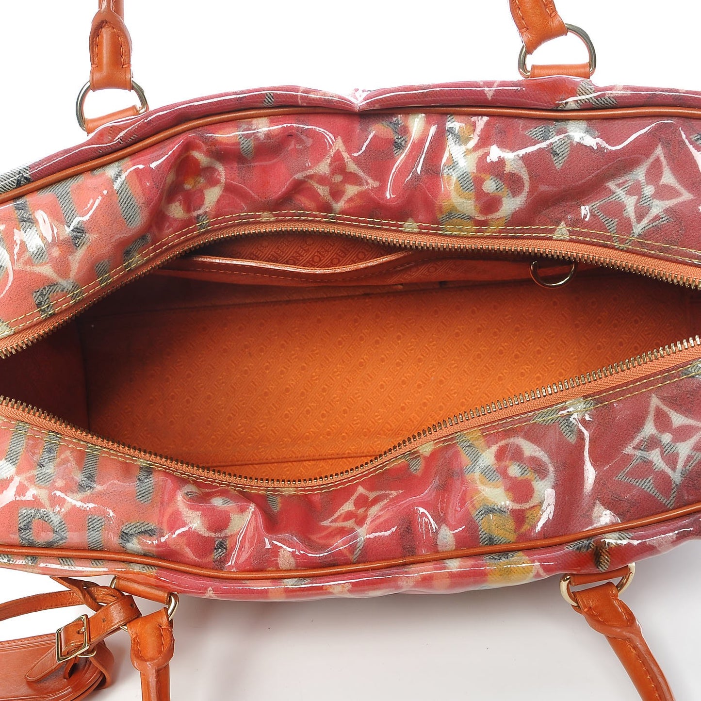 Monogram Pulp Defile Weekender PM Rose