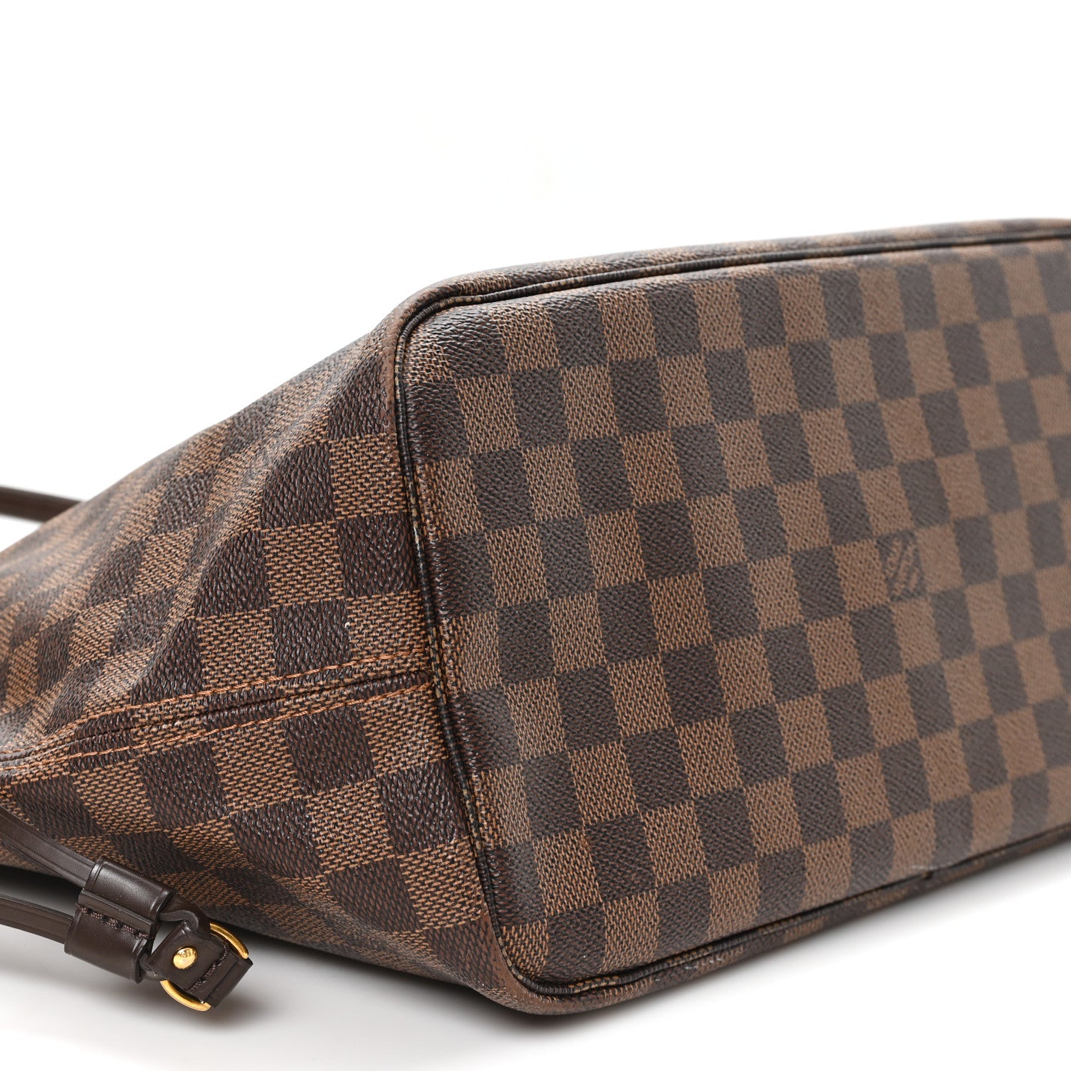 Louis Vuitton Damier Ebene Neo Neverfull MM Rose Ballerine 9 of 12