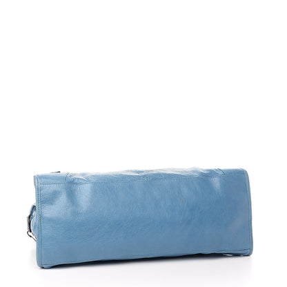 Balenciaga Agneau Classic Hardware Part Time Bleu Indigo 4 of 15