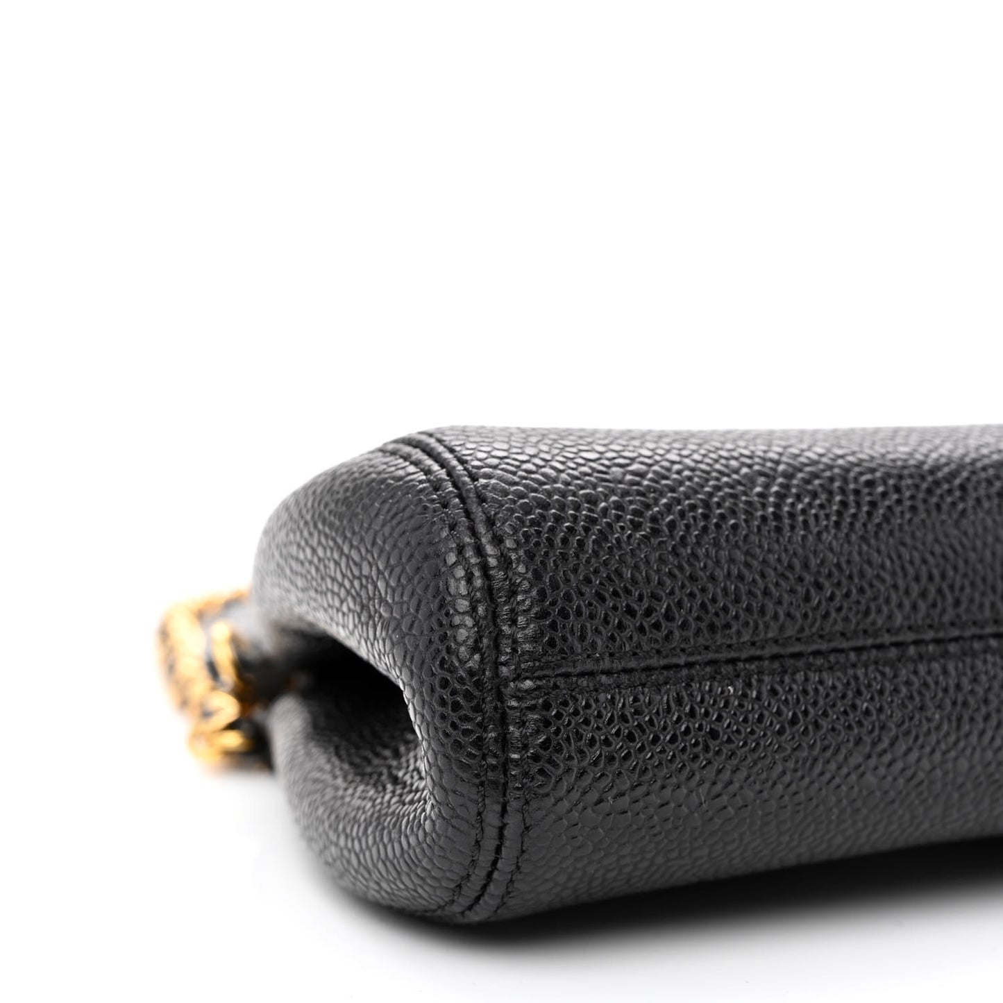 Caviar CC Shoulder Bag Black