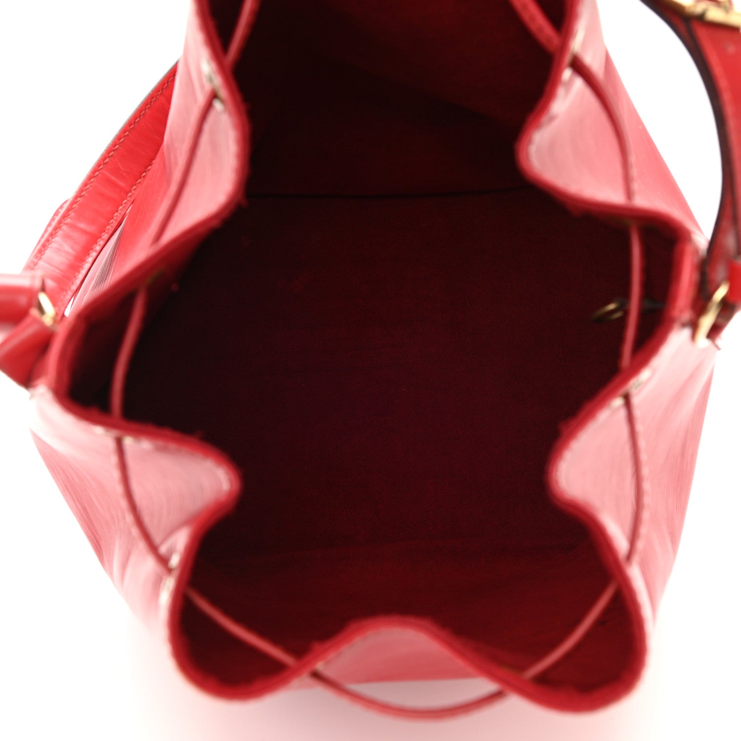 Louis Vuitton Epi Noe Castillan Red 5 of 9