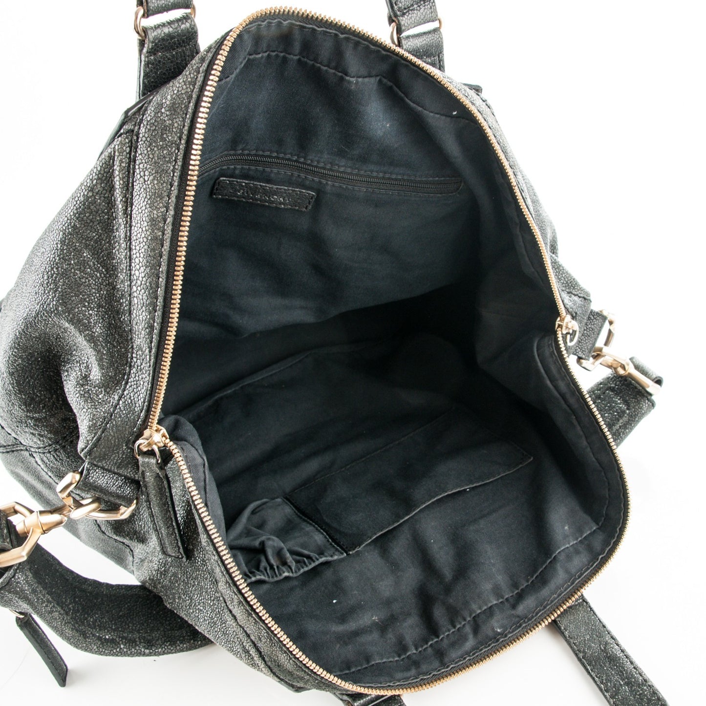 Calfskin Stingray Embossed Medium Nightingale Grey