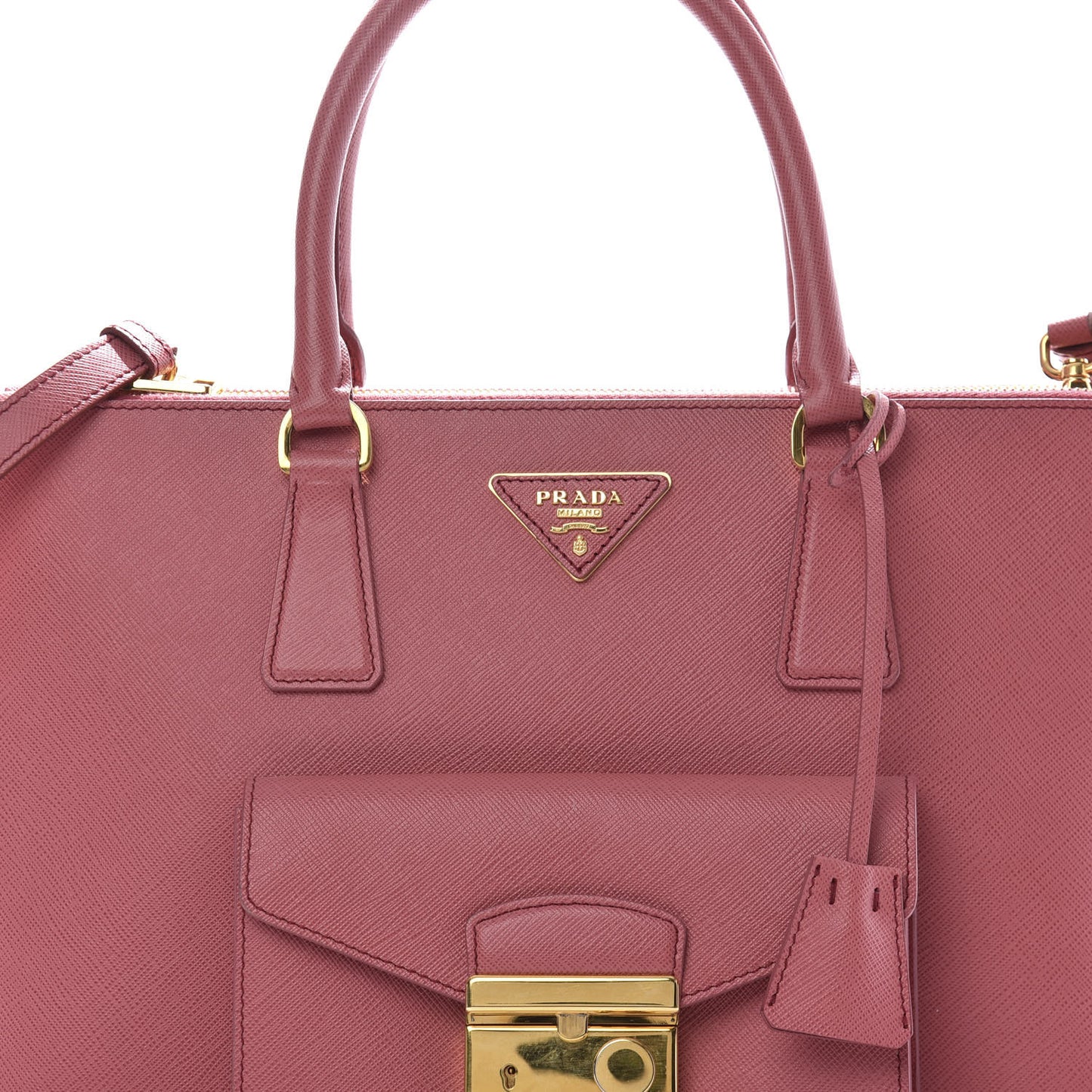 Saffiano Lux Galleria Front Pocket Tote Tamaris