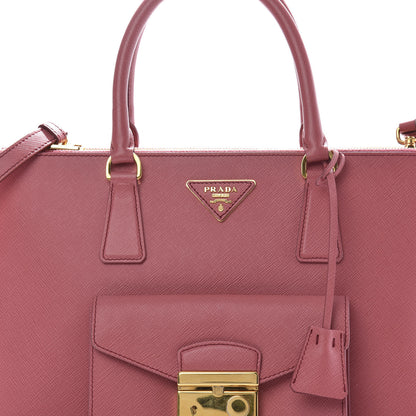Prada Saffiano Lux Galleria Front Pocket Tote Tamaris 14 of 14