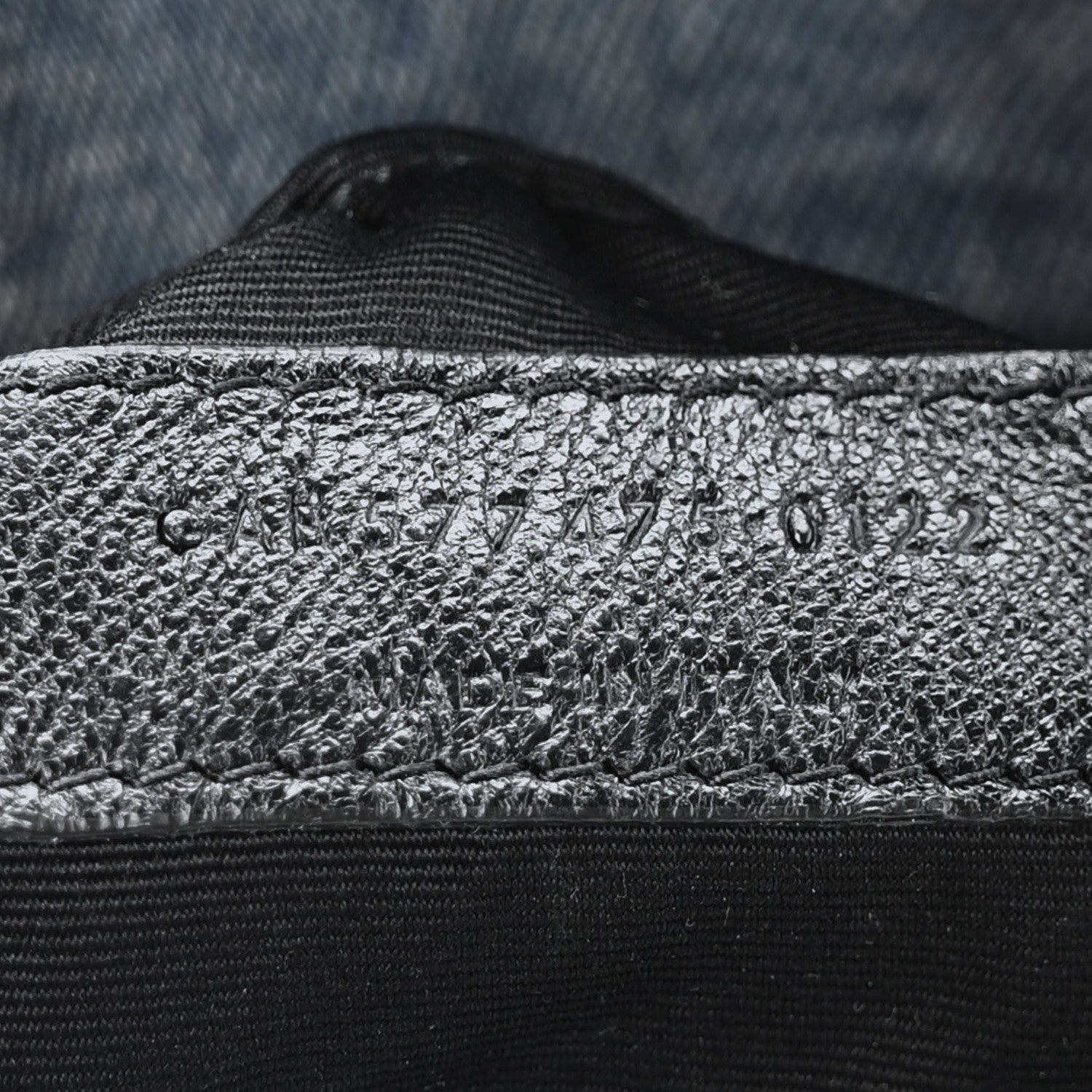 Saint Laurent Denim Quilted Medium Loulou Puffer Monogram Chain Satchel Blue Cinnamon 7 of 11